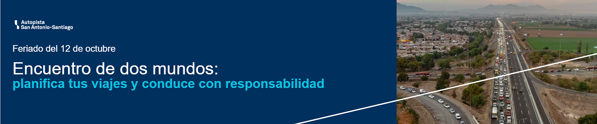 Feriado del 12 de octubre, Encuentro de dos mundos: planifica tus viajes y conduce con responsabilidad