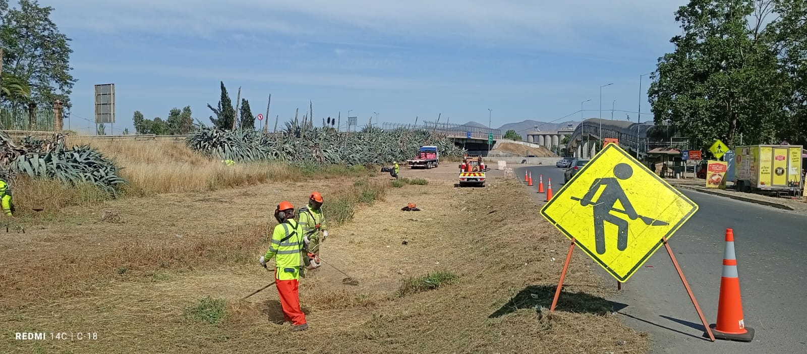 Ruta 78, Campaña de prevencio de incedios forestales