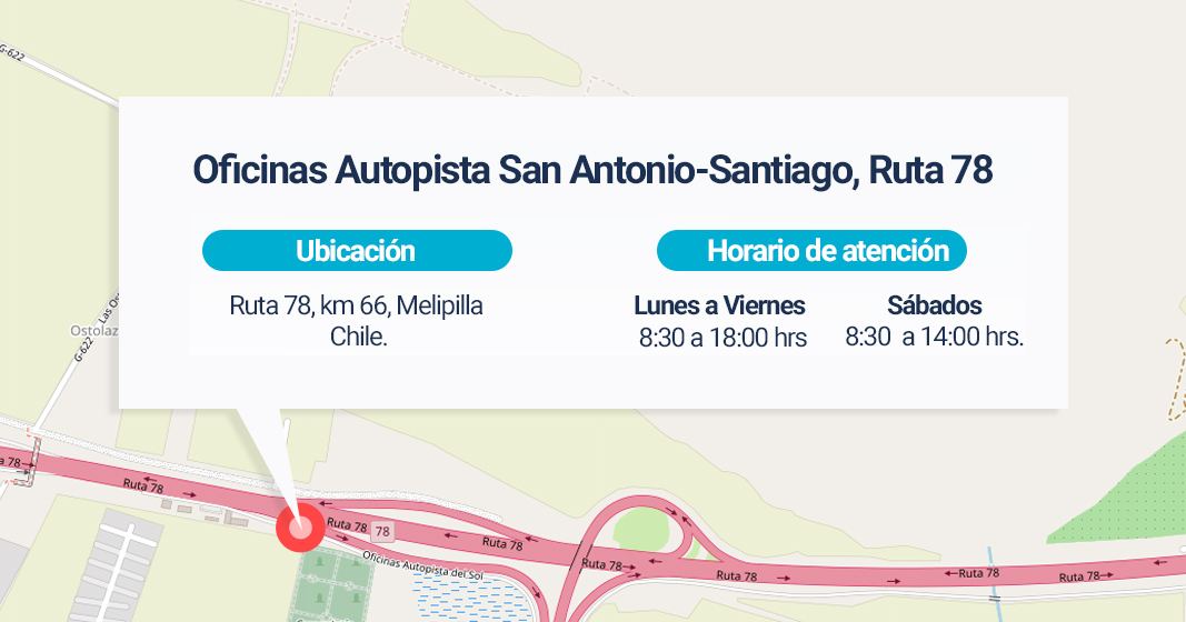 Autopista San Antonio - Santiago - ruta 78